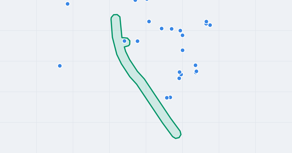 Mapa ulicy Tama Kolejowa z flipami w okolicy