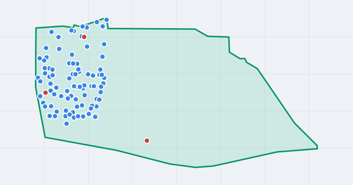 Mapa: Dąbrowa z flipami