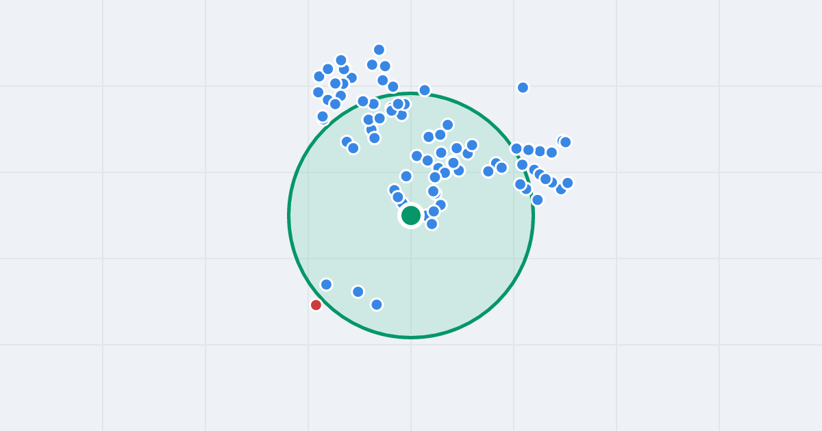 Mapa: Kosmonautów 12 i flipy w promieniu 1 km