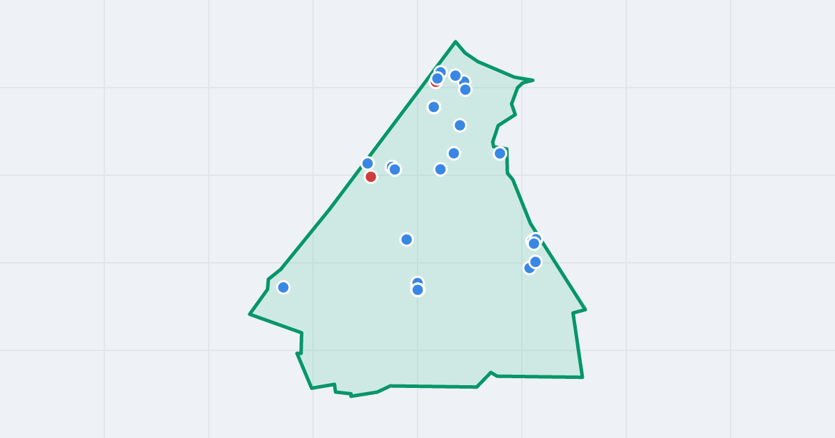 Mapa: Ruda Pabianicka z flipami