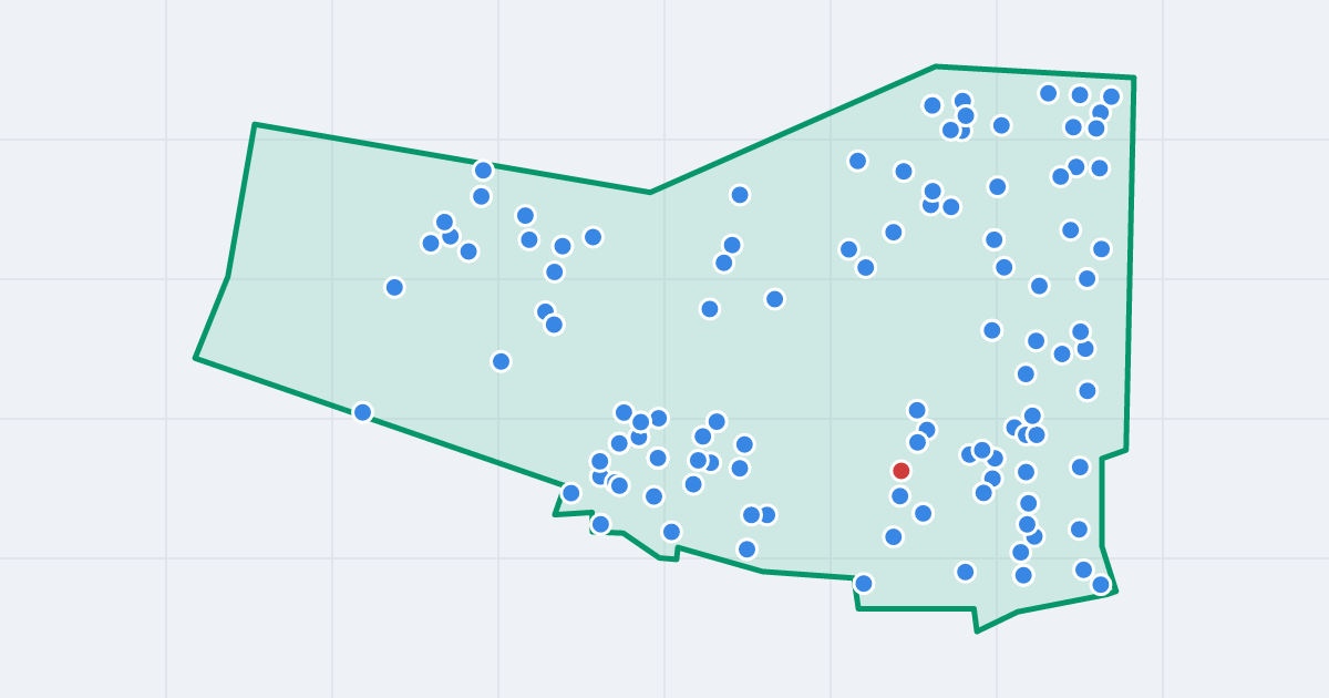 Mapa: Stare Bałuty z flipami