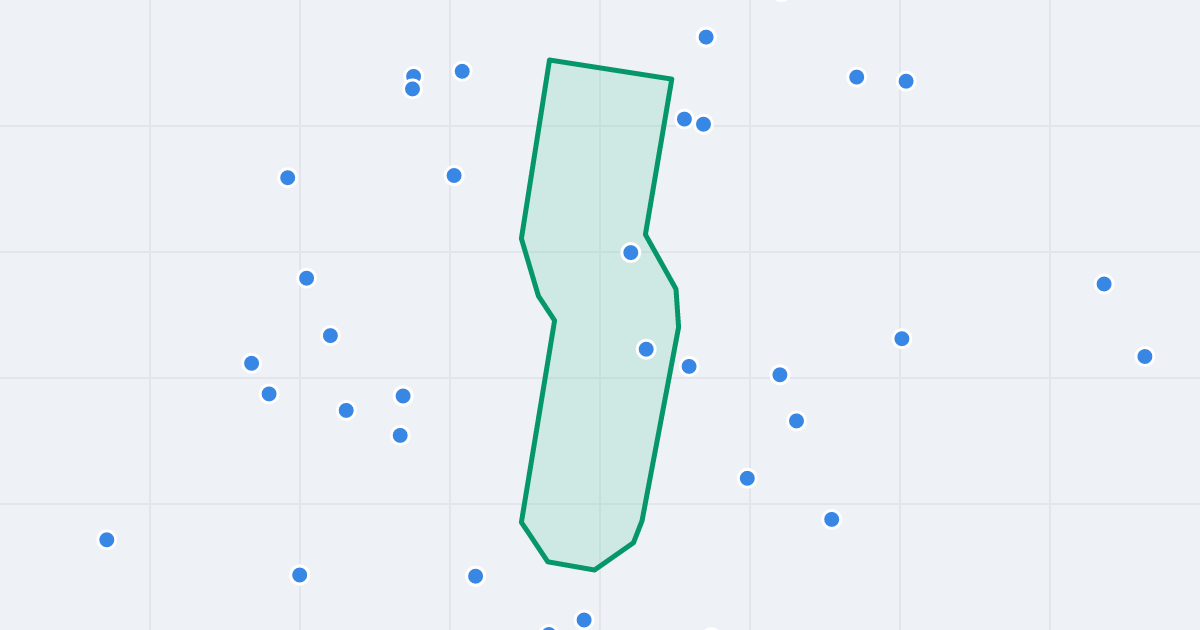 Mapa ulicy Rajska z flipami w okolicy