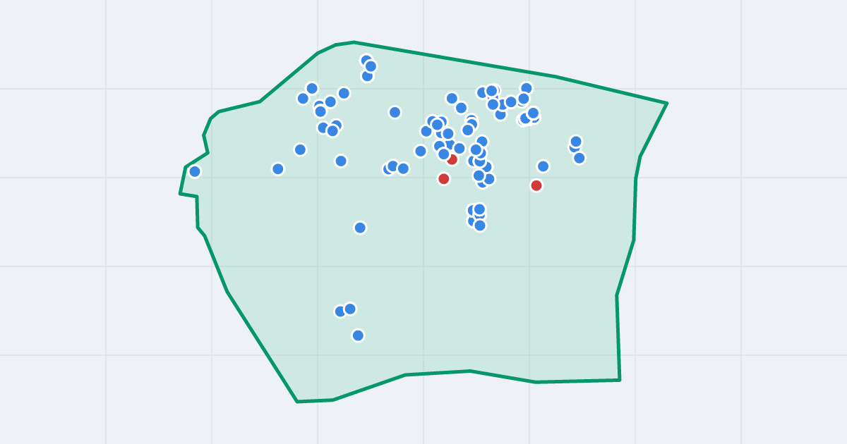 Mapa: Stare Chojny z flipami