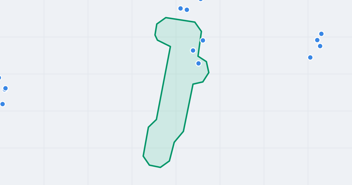 Mapa ulicy Generalska z flipami w okolicy