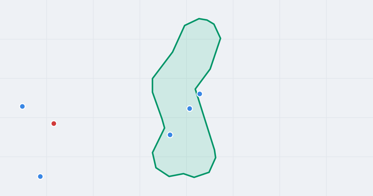Mapa ulicy Górnicza z flipami w okolicy