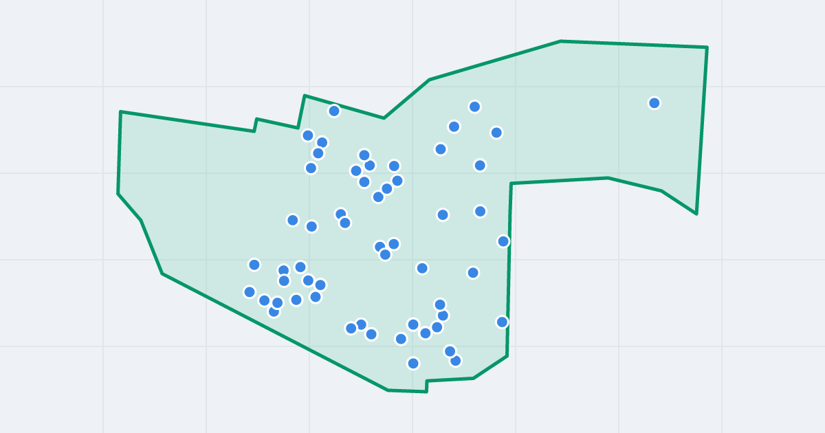Mapa: Czechów Pd. z flipami