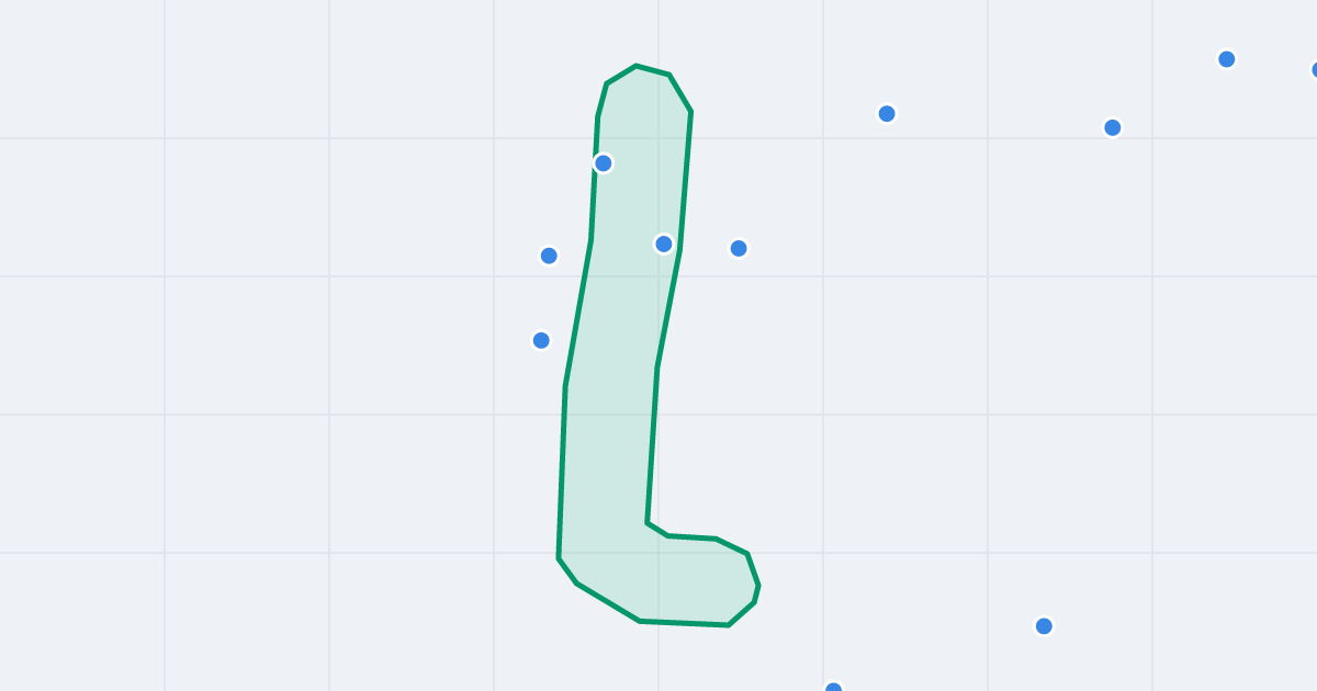 Mapa ulicy Konrada Bielskiego z flipami w okolicy