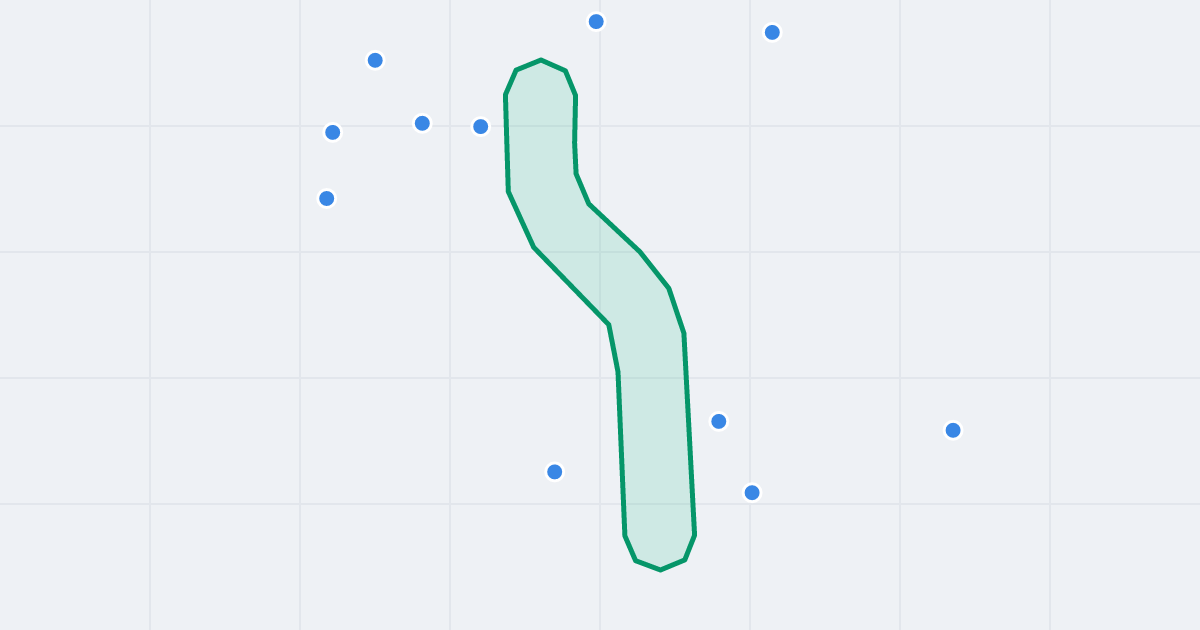 Mapa ulicy Tomasza Strzembosza z flipami w okolicy