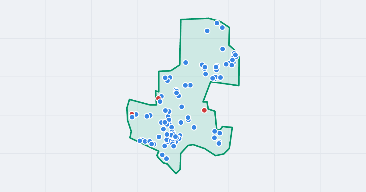 Mapa: Śródmieście z flipami