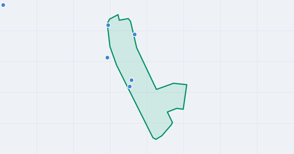 Mapa ulicy Zamojska z flipami w okolicy