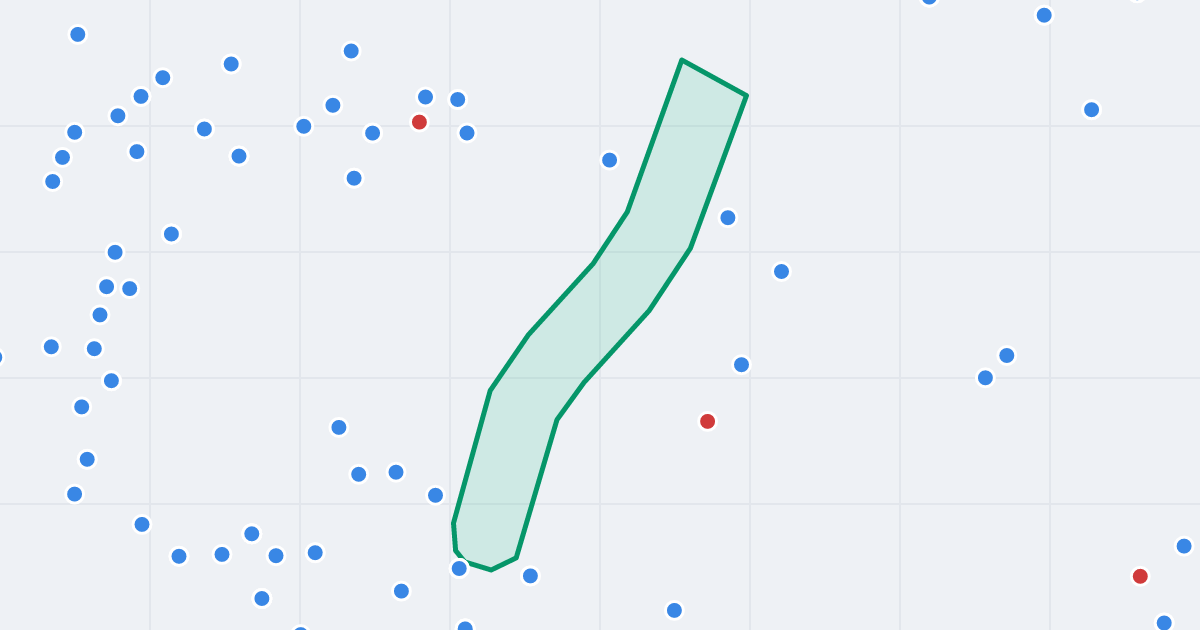 Mapa ulicy Józefa Poniatowskiego z flipami w okolicy