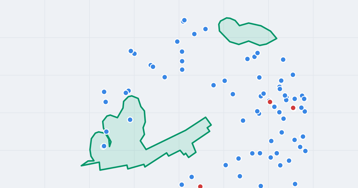 Mapa ulicy Wielka Skotnica z flipami w okolicy
