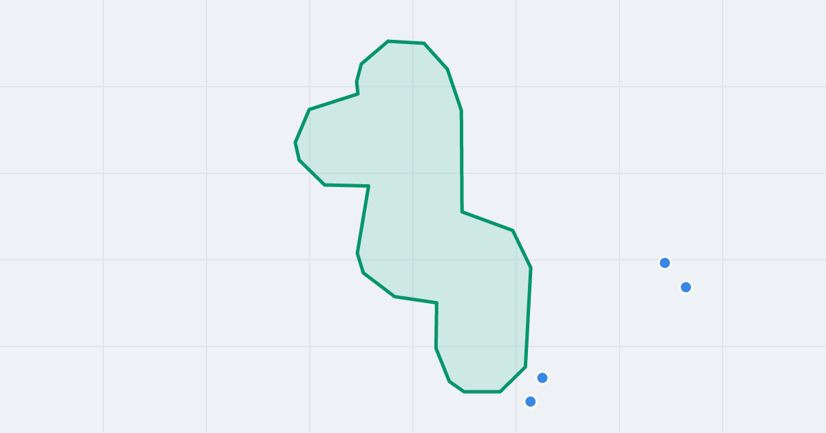 Mapa ulicy ks. Jana Nygi z flipami w okolicy