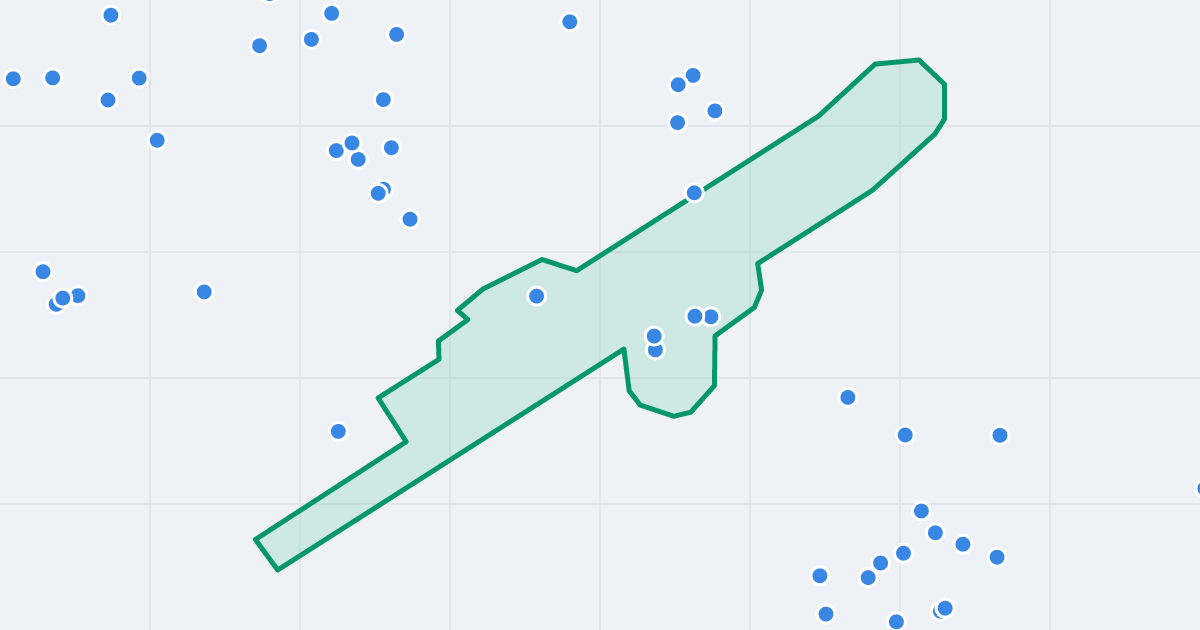 Mapa ulicy Mikołowska z flipami w okolicy
