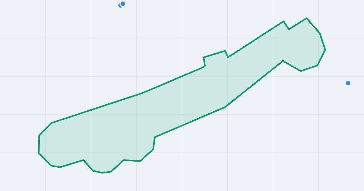 Mapa ulicy Bohaterów Getta z flipami w okolicy