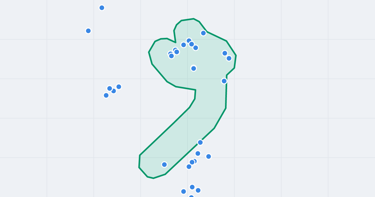 Mapa ulicy Stawowa z flipami w okolicy