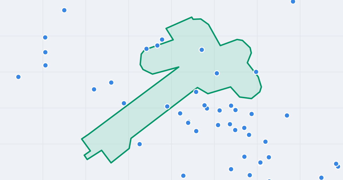 Mapa ulicy Wielka Skotnica z flipami w okolicy