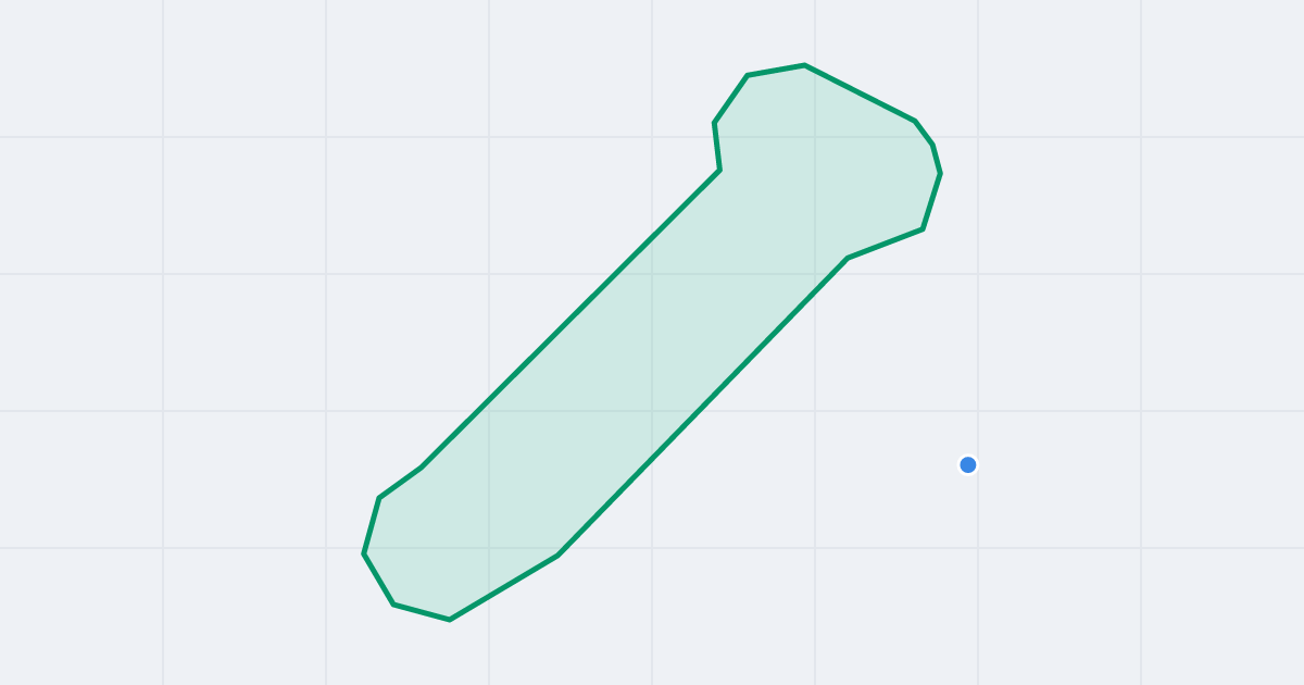 Mapa ulicy Husarska z flipami w okolicy