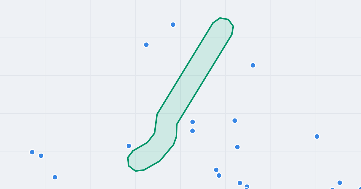 Mapa ulicy Na Rurach z flipami w okolicy