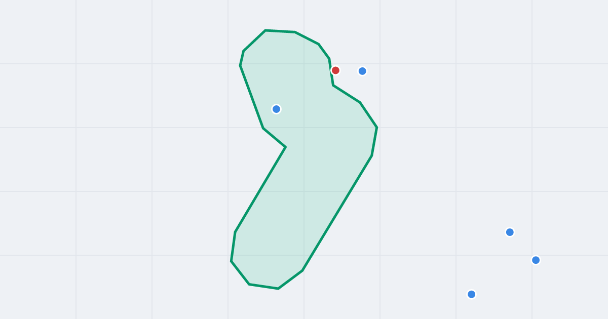 Mapa ulicy Partyzantów z flipami w okolicy