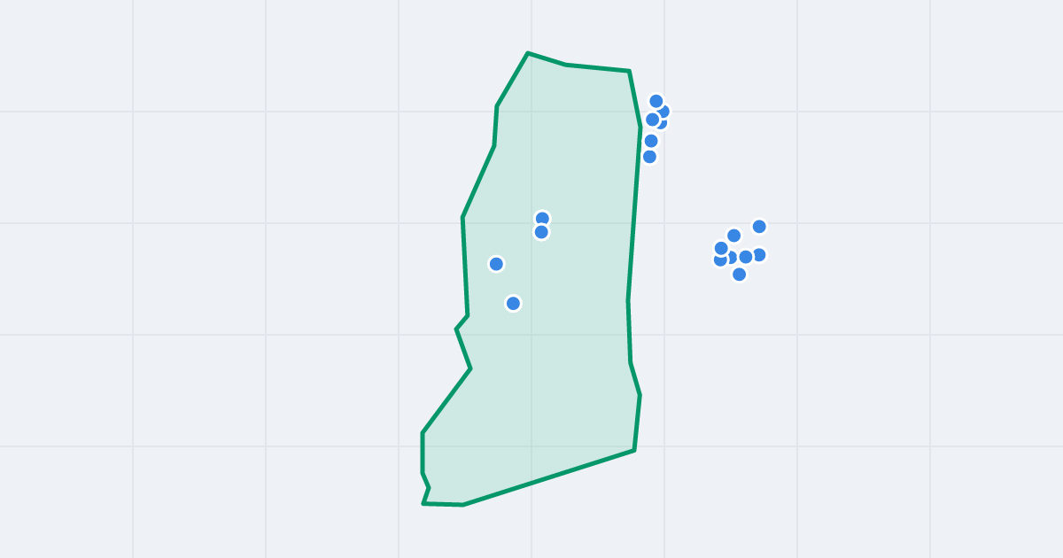 Mapa: Brzeziny z flipami
