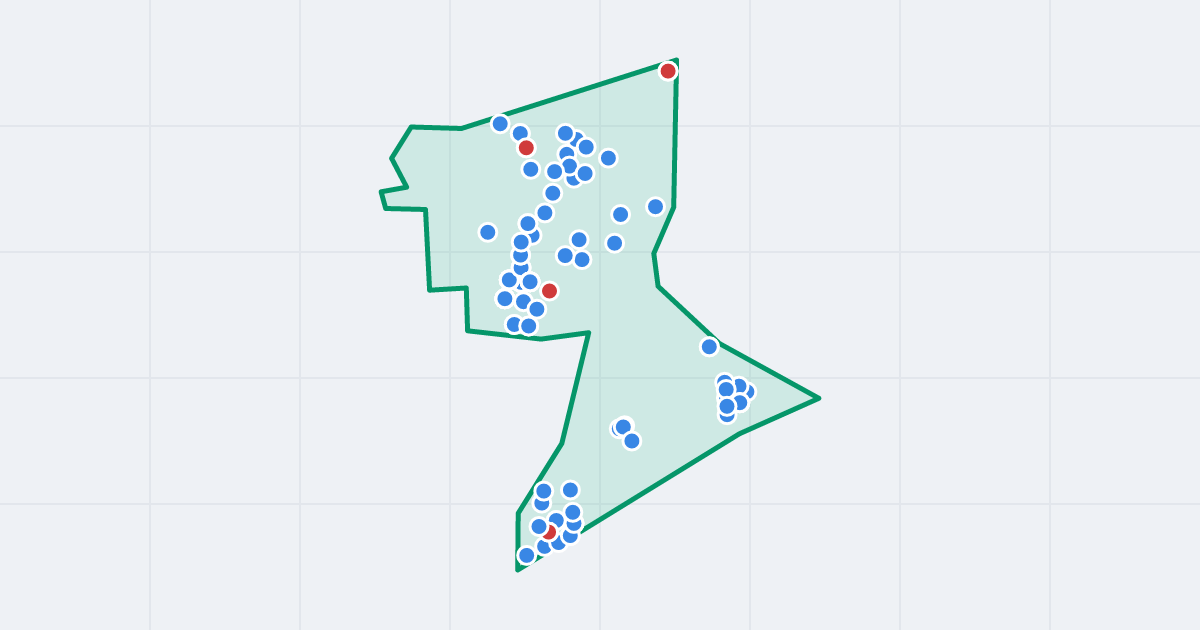 Mapa: Generałów z flipami