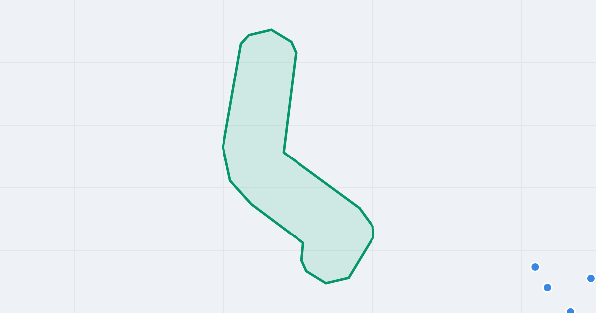Mapa ulicy Księcia Witolda z flipami w okolicy