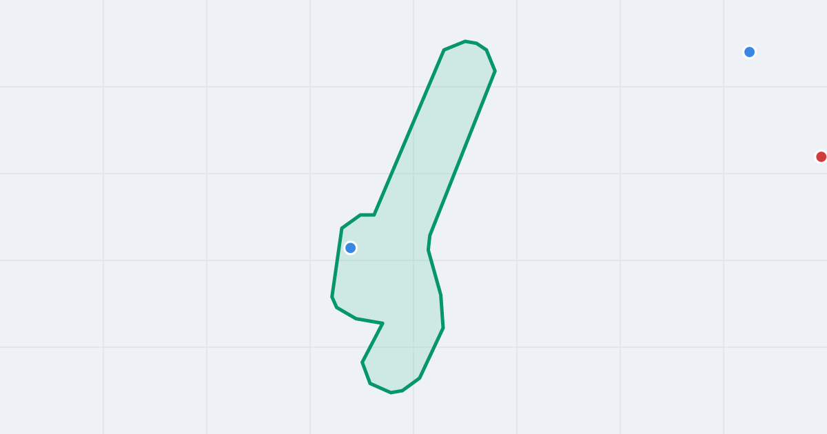 Mapa ulicy Oleńki z flipami w okolicy