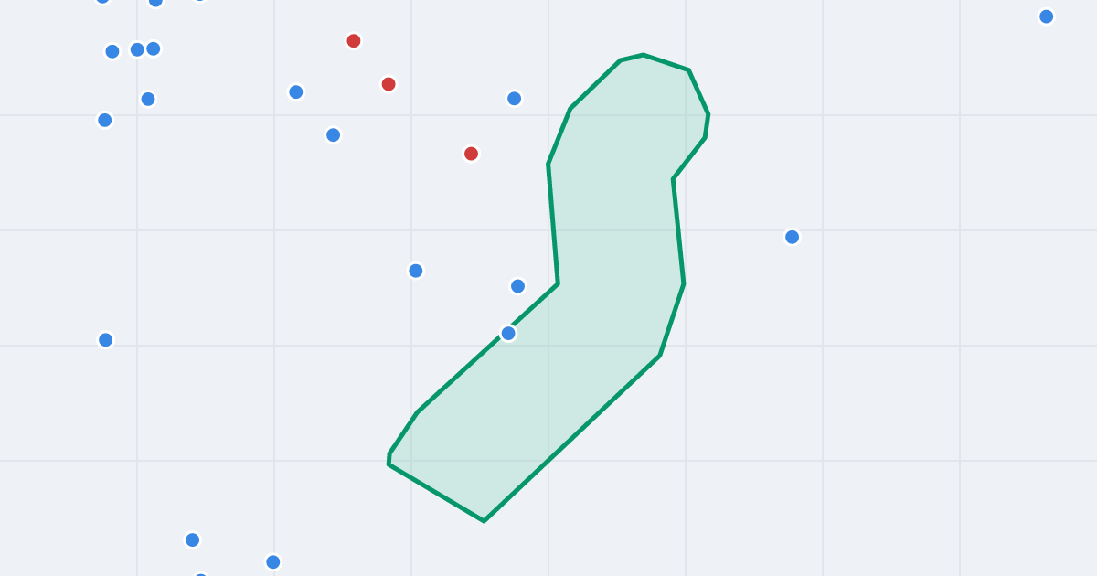 Mapa ulicy Bolesława Laszki z flipami w okolicy