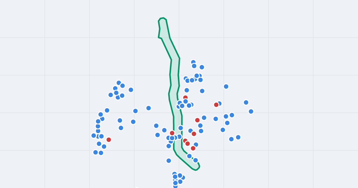 Mapa ulicy Jarocka z flipami w okolicy