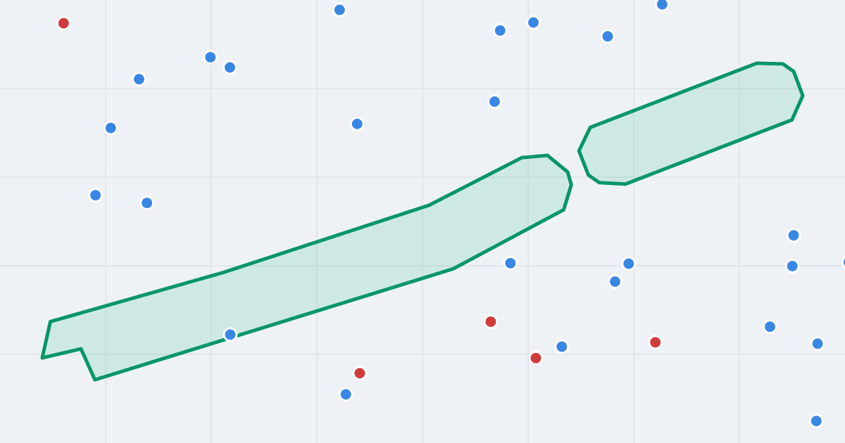 Mapa ulicy Partyzantów z flipami w okolicy