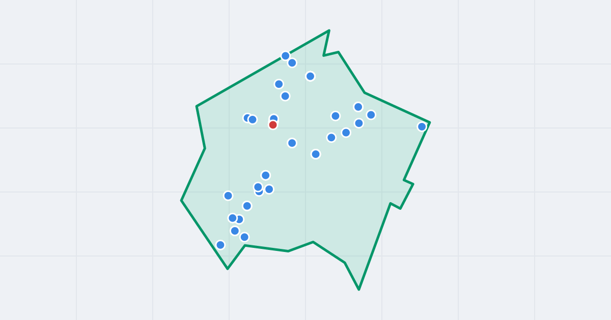 Mapa: Śródmieście z flipami