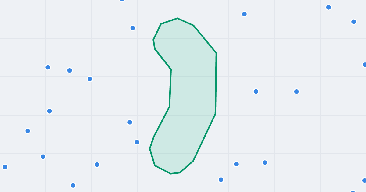 Mapa ulicy Juliusza Kossaka z flipami w okolicy