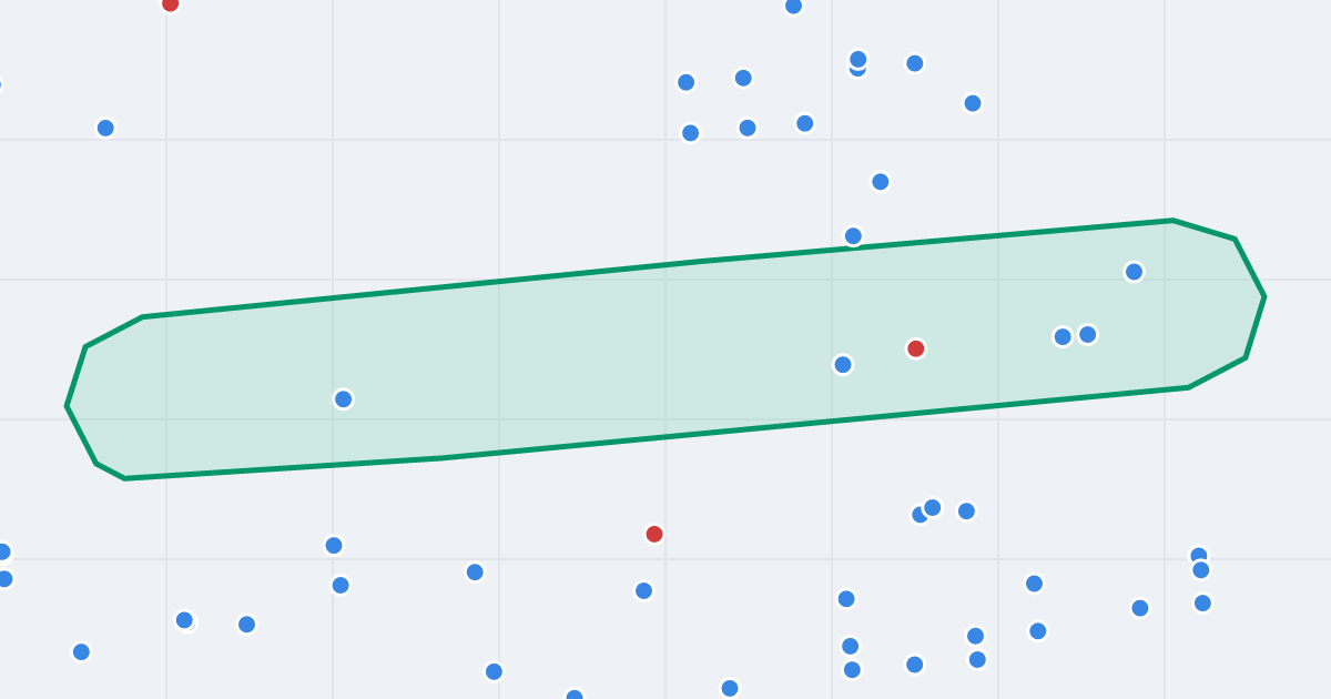 Mapa ulicy Wojciecha Drzymały z flipami w okolicy