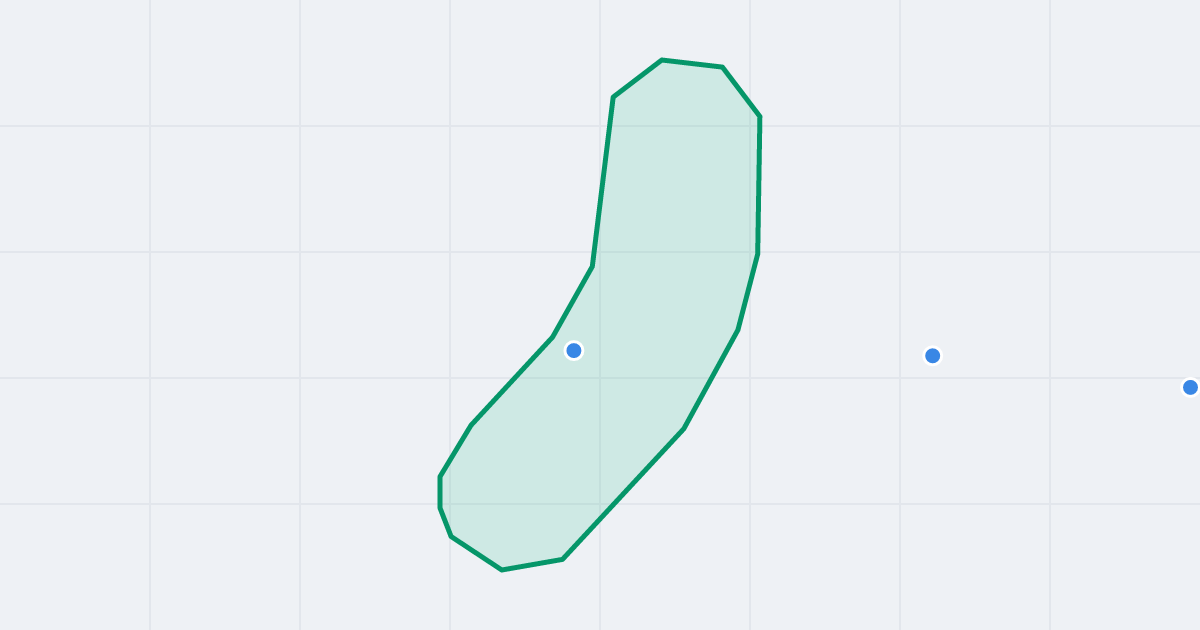 Mapa ulicy Krzywa z flipami w okolicy