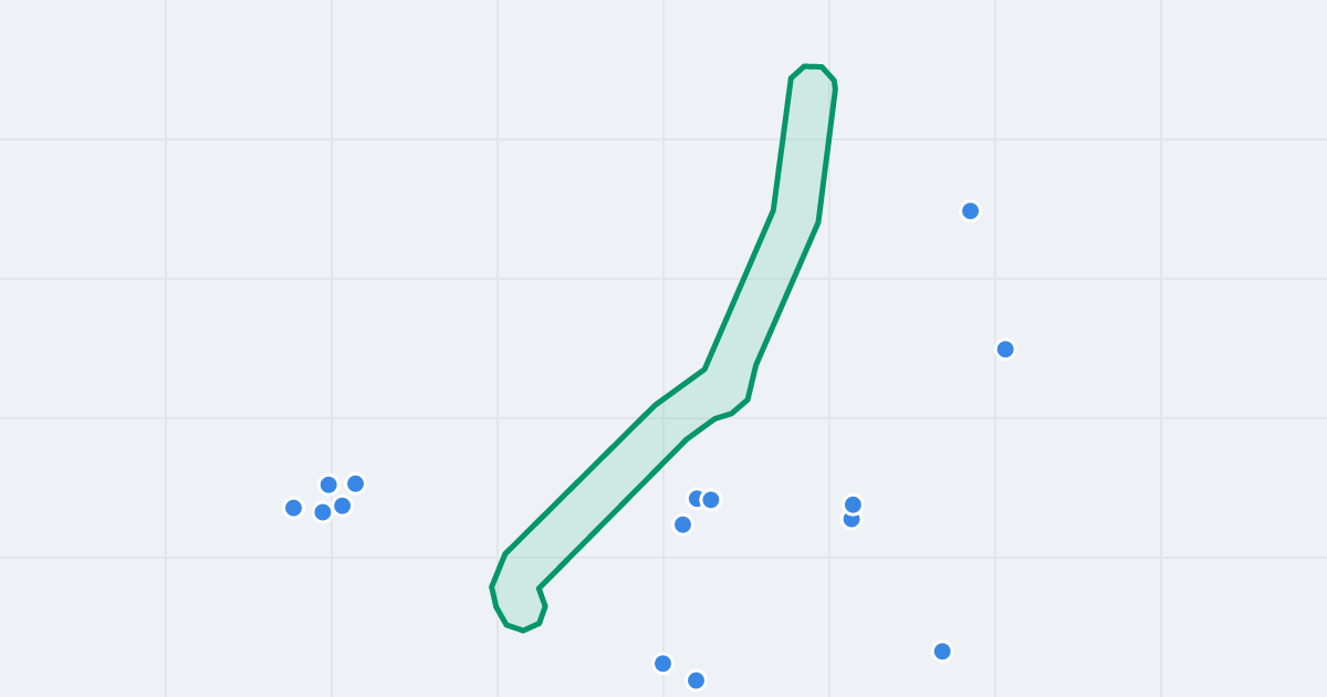 Mapa ulicy Melchiora Wańkowicza z flipami w okolicy