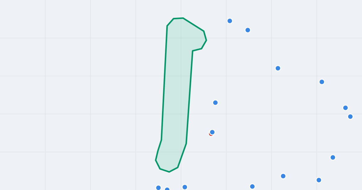 Mapa ulicy Wojska Polskiego z flipami w okolicy