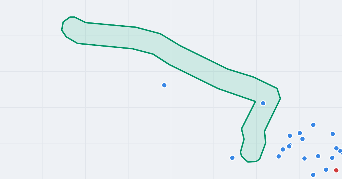 Mapa ulicy Piekarska z flipami w okolicy