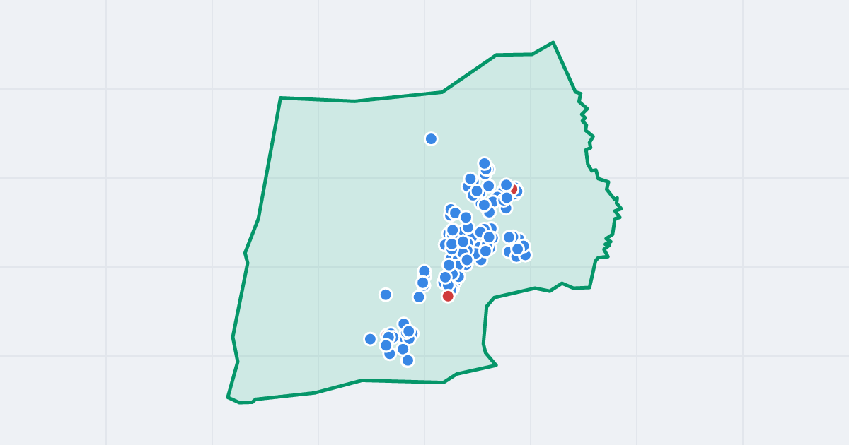 Mapa: Piekary Śląskie-Centrum z flipami