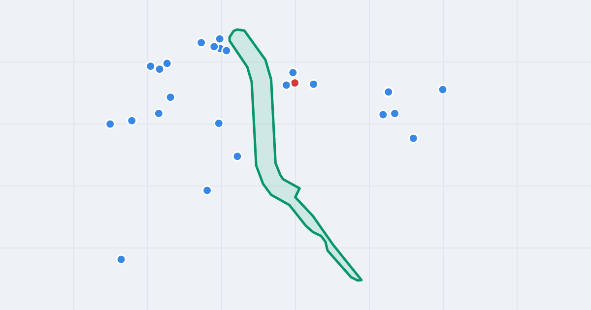 Mapa ulicy Szwajcarska z flipami w okolicy