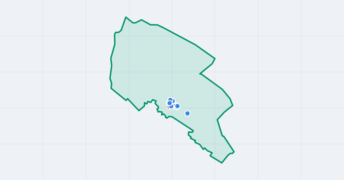 Mapa: Głuszyna z flipami