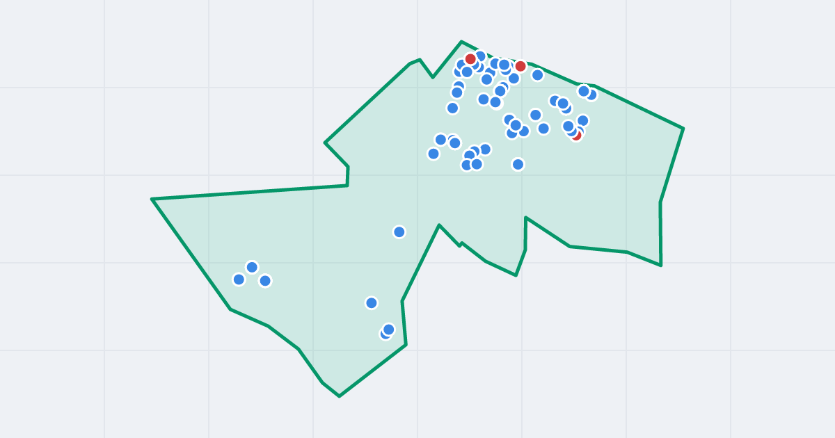 Mapa: Górczyn z flipami