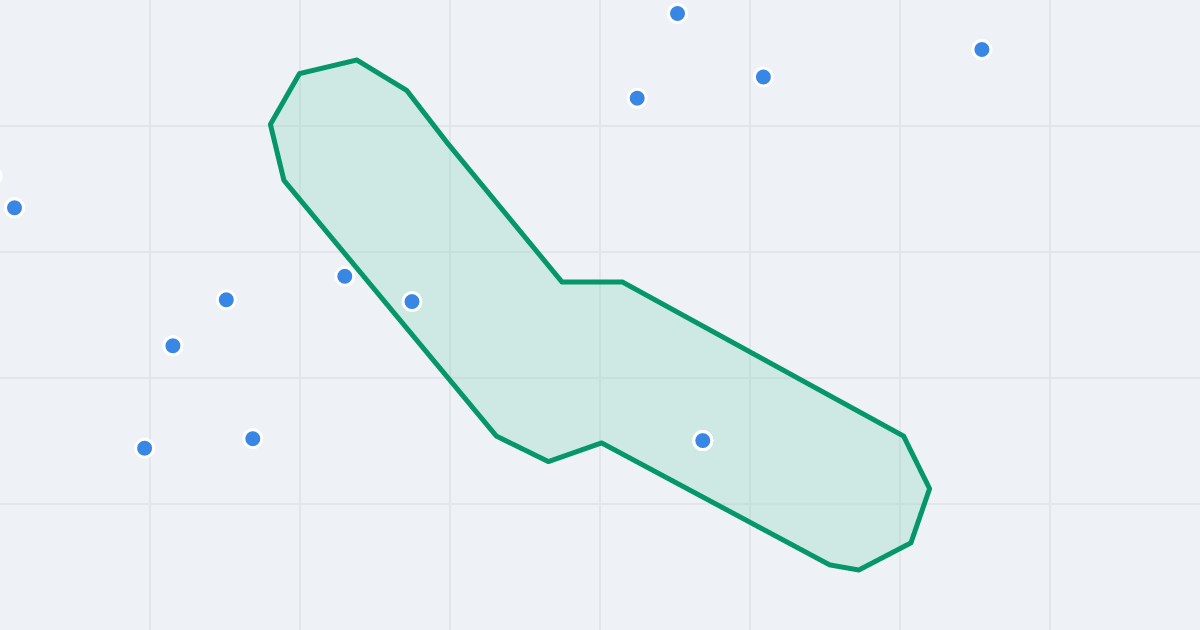 Mapa ulicy Krzywa z flipami w okolicy