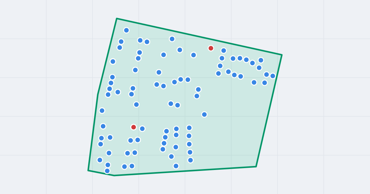 Mapa: Grunwald Północ z flipami