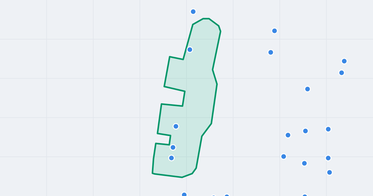 Mapa ulicy Ognik z flipami w okolicy