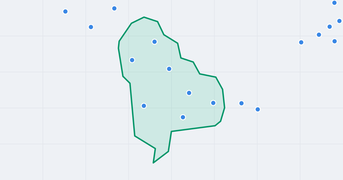 Mapa ulicy Izaaka Newtona z flipami w okolicy