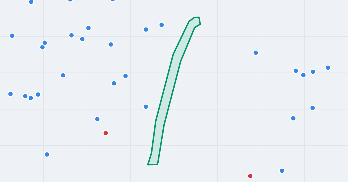 Mapa ulicy Franklina Roosevelta z flipami w okolicy