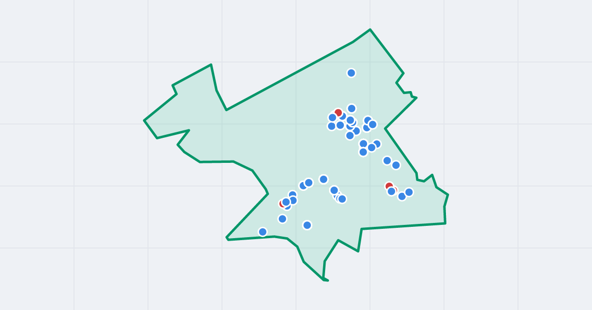 Mapa: Junikowo z flipami
