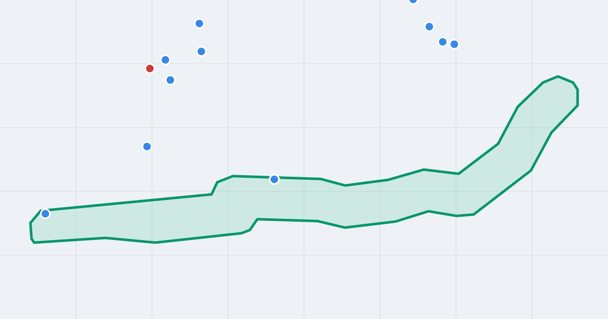 Mapa ulicy Miśnieńska z flipami w okolicy