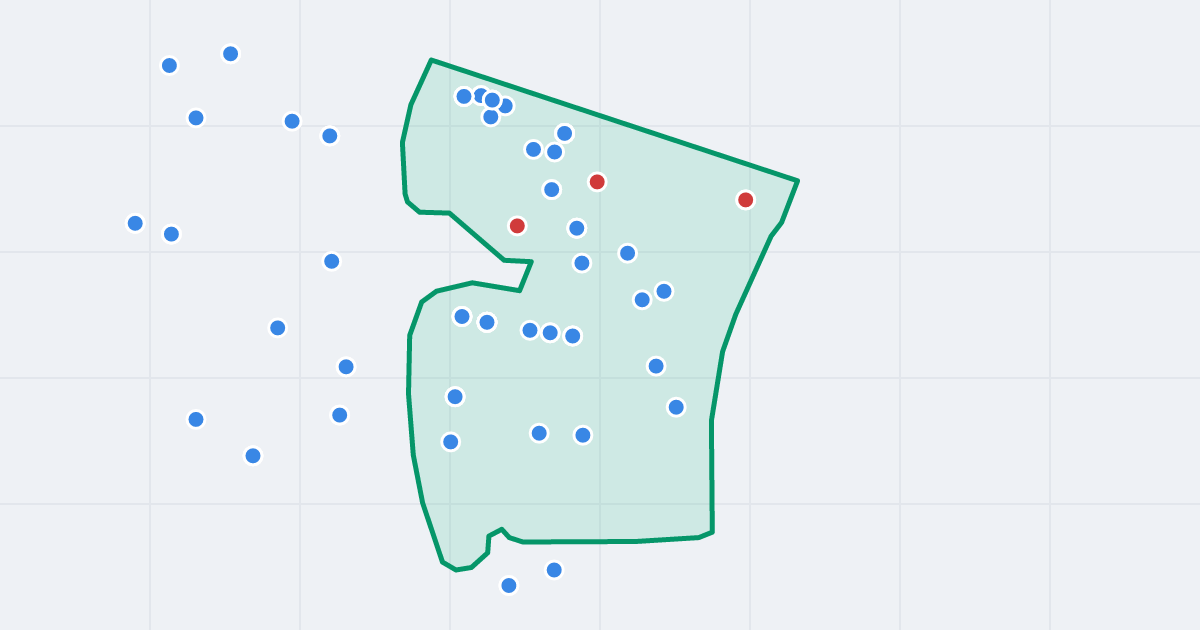 Mapa ulicy Stefana Batorego z flipami w okolicy